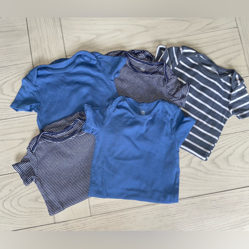 Blue and Striped Kids bodysuit